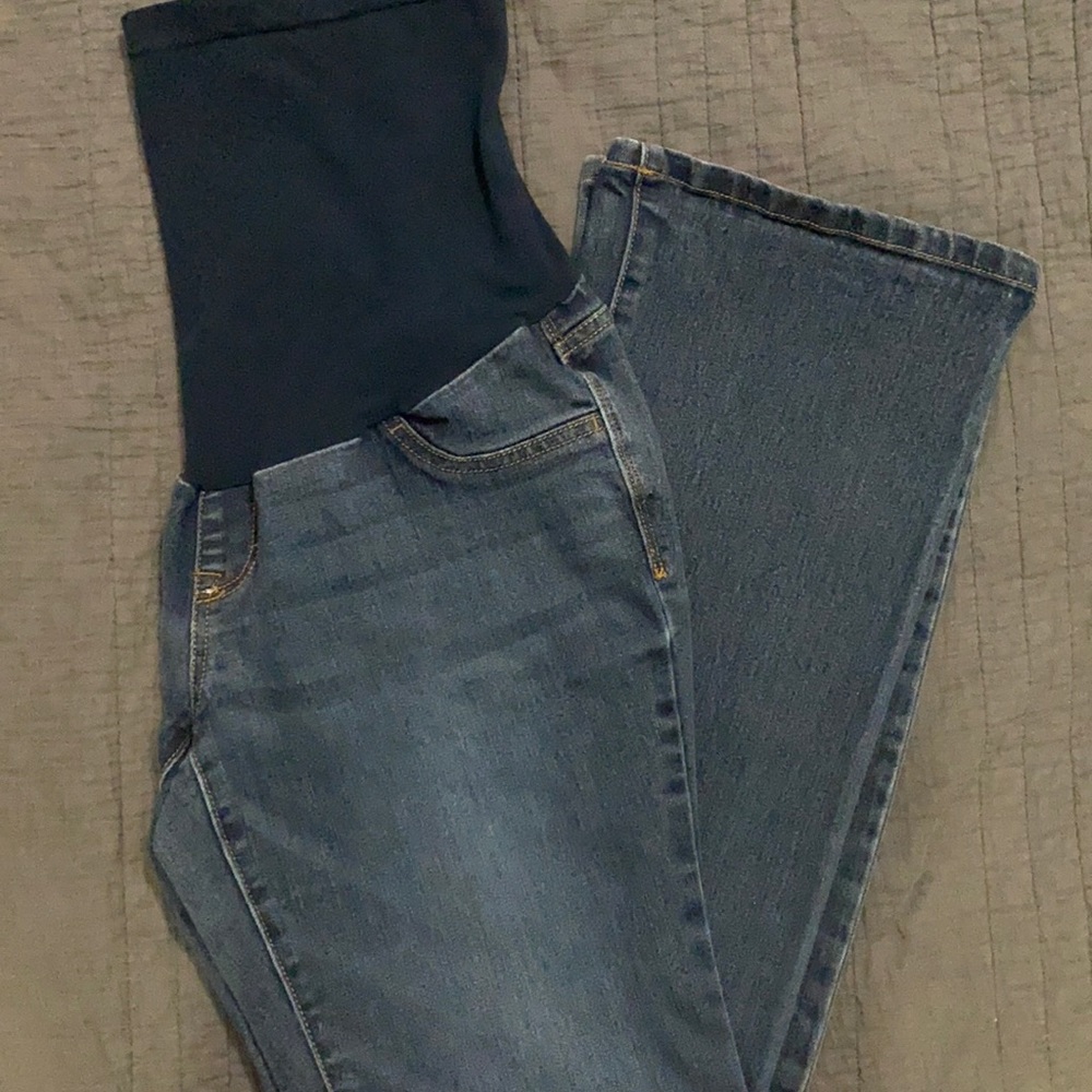 Over-the-belly Maternity Jeans